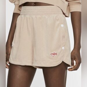 Nike Retro Terry Shorts Peach Snap Breakaway- Size Small